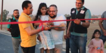 زيادة الوعي والاعلام في مشروع تعبيد طريق بطول 4 كم