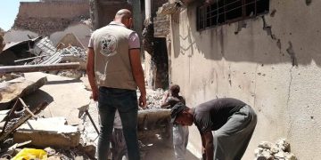 مشروع حملة رفع الأنقاض ( ثورة الدنابر)