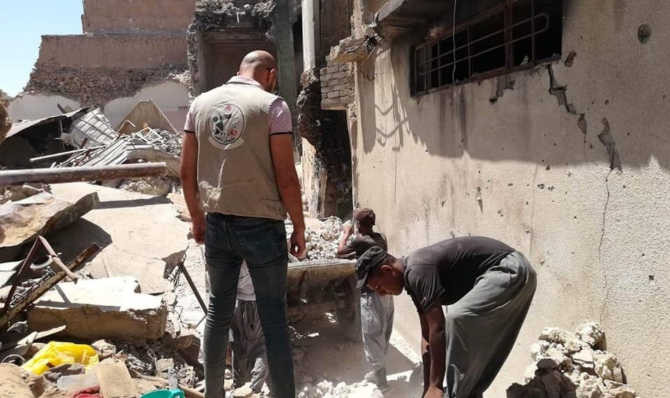 مشروع حملة رفع الأنقاض ( ثورة الدنابر)